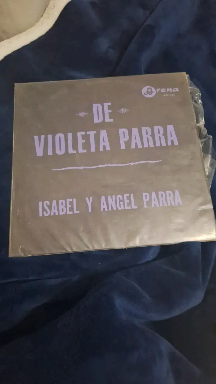 Vinilo De Violeta Parra por Isabel y Ángel Parra - 1