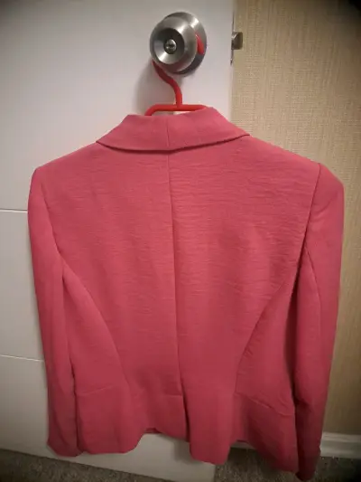 Blazer rosa para mujer talla 38 - miniatura 2