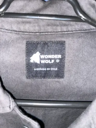 Camisa Hombre Gris Wonder Wolf Talla S - miniatura 2