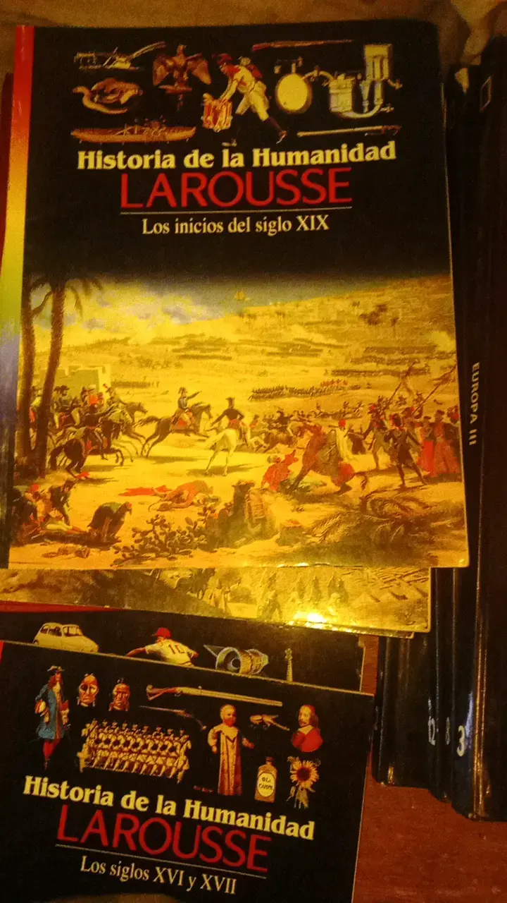Colección de libros Historia de la Humanidad Larousse - 5