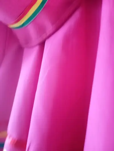 Traje típico chileno para Niña en color rosa - miniatura 3