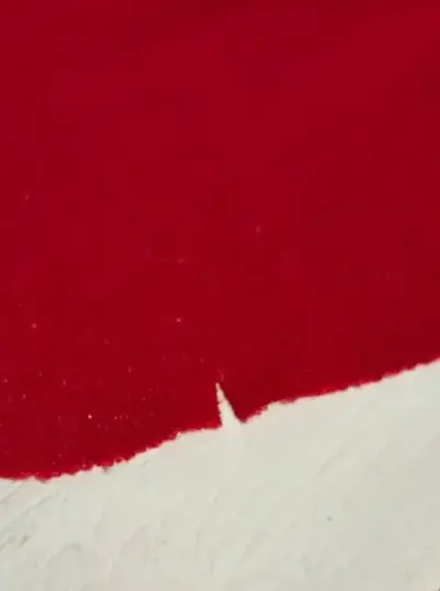 Línea Fiesta - Vestido Asimétrico Rojo Carmín M - miniatura 6