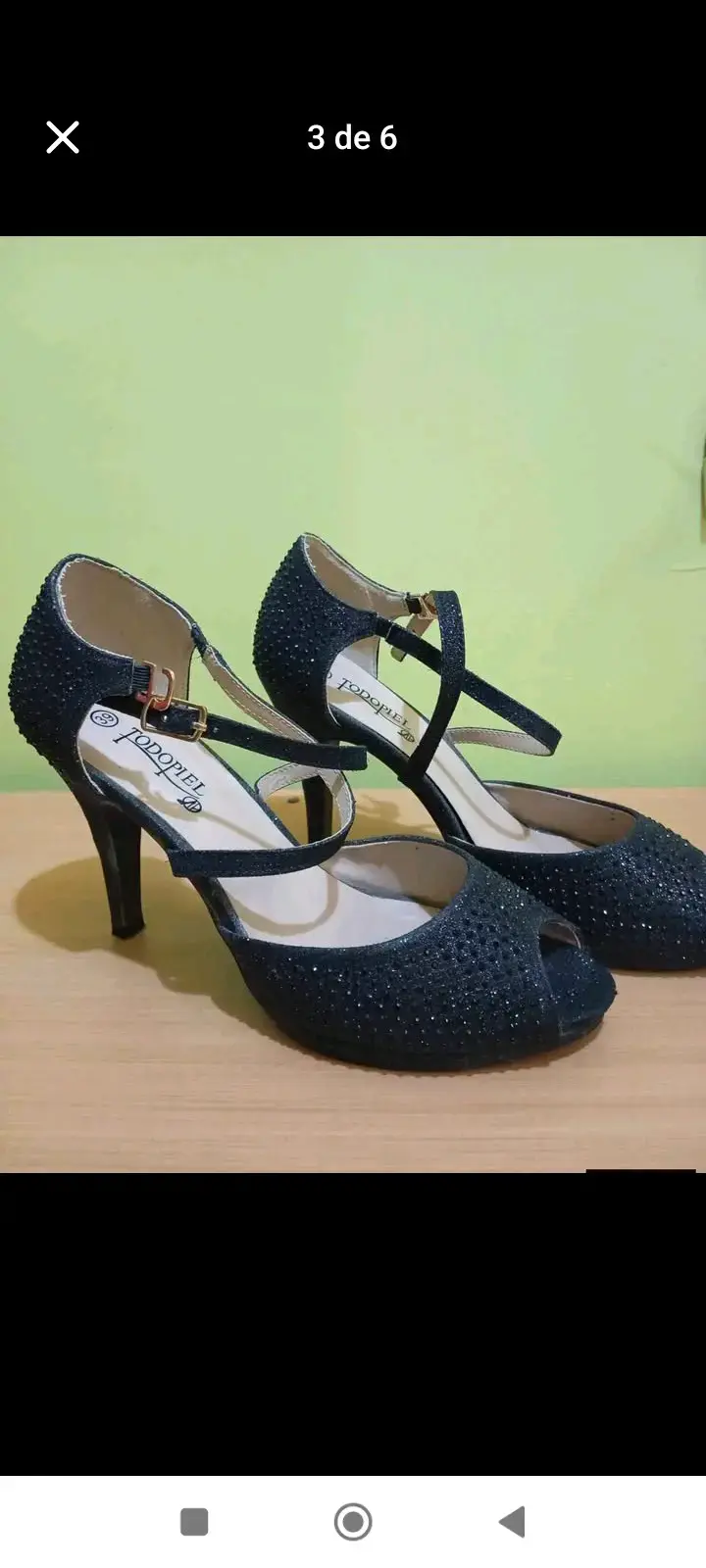 Zapatos de tacón. Todopiel. N38 - 2