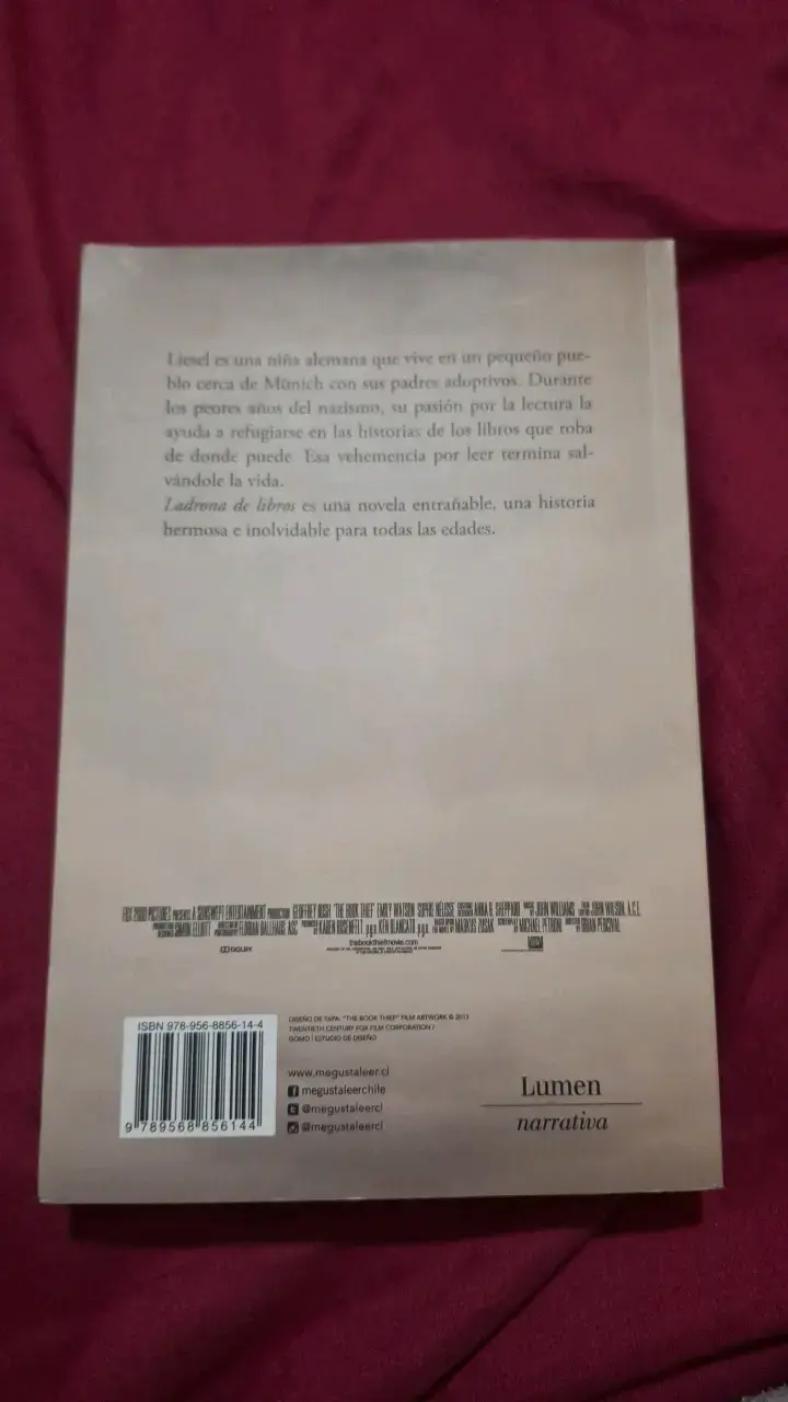 Libro 'La Ladrona de Libros' de Markus Zusak - 2