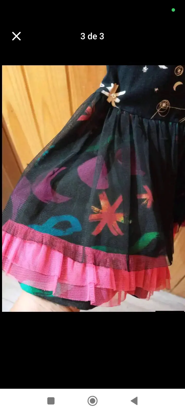 Vestido Desigual. Niña. Talla 9-10 años - 3