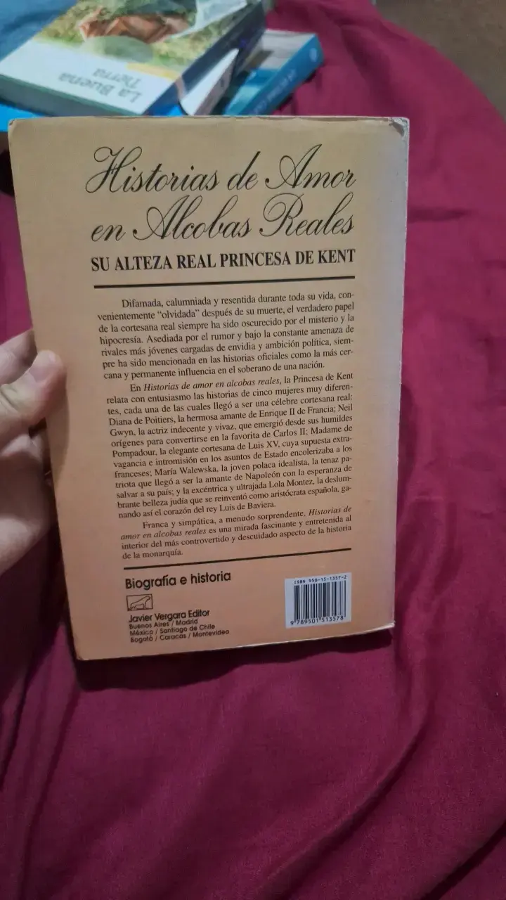 Libro Historias de Amor en Alcobas Reales - 2