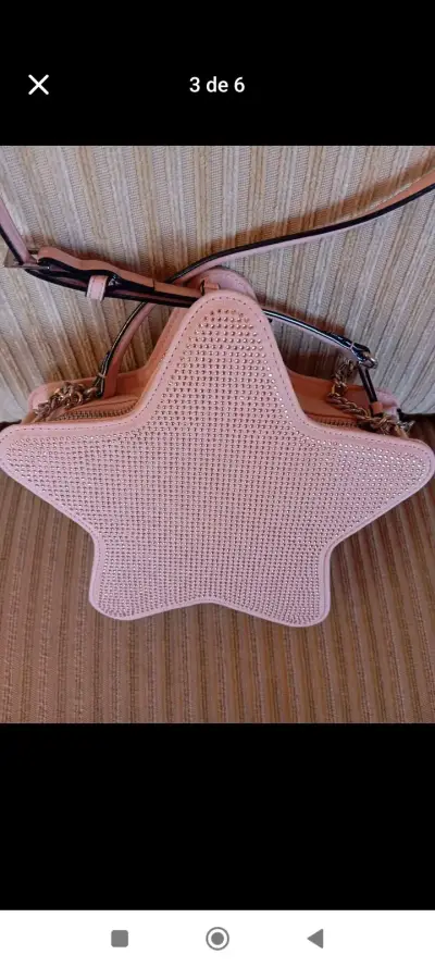 Cartera tipo Bandolera. Brillos. Victorias Secret - miniatura 3