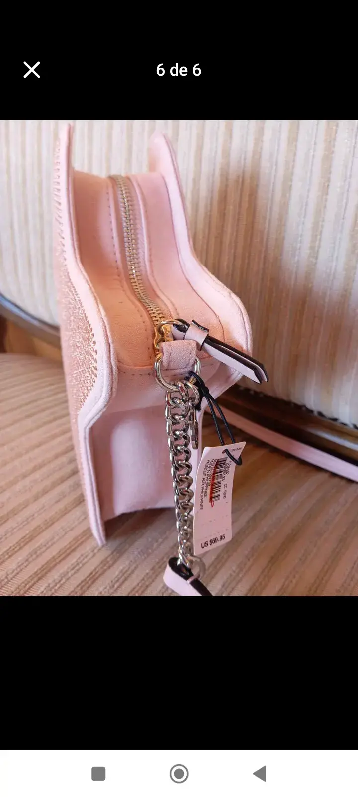 Cartera tipo Bandolera. Brillos. Victorias Secret - 4