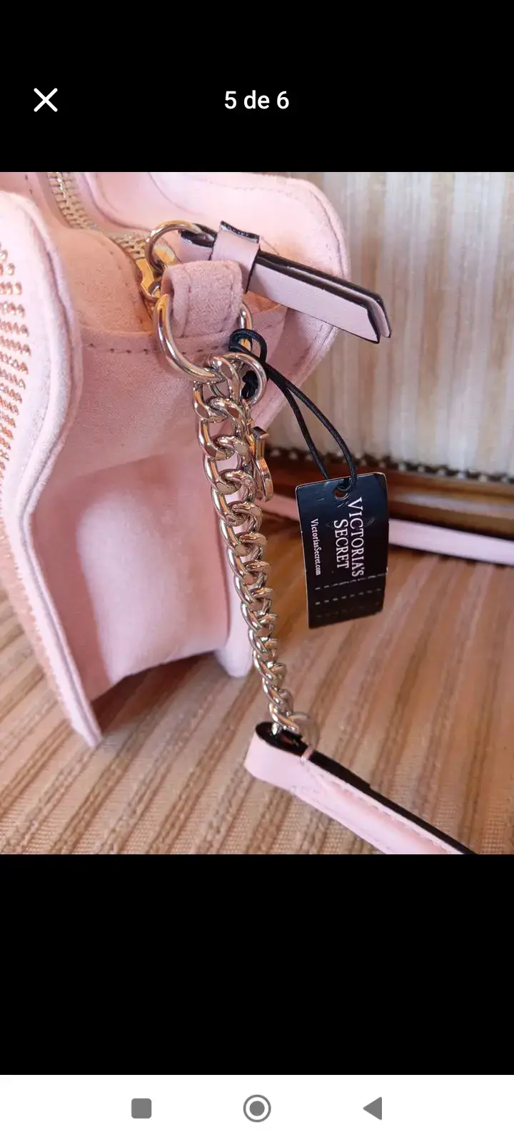Cartera tipo Bandolera. Brillos. Victorias Secret - 5