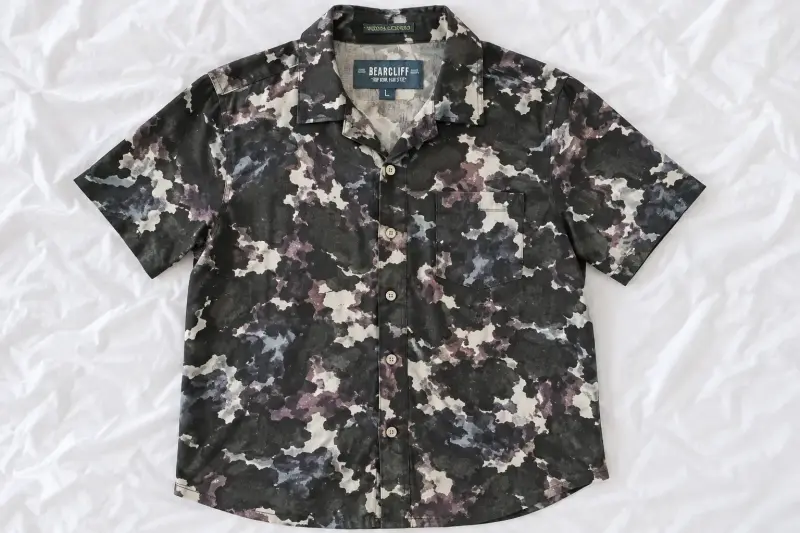 Camisa estampada Bearcliff de manga corta - 1