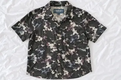 Camisa estampada Bearcliff de manga corta - miniatura 1