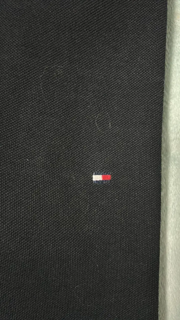 Polera Polo Negra Tommy Hilfiger Talla S - 2