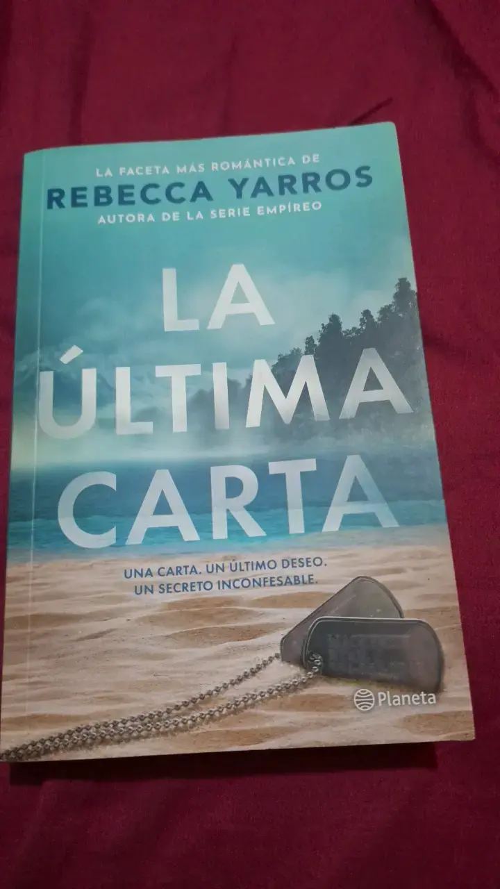 Libro 'La Última Carta' de Rebecca Yarros - 1