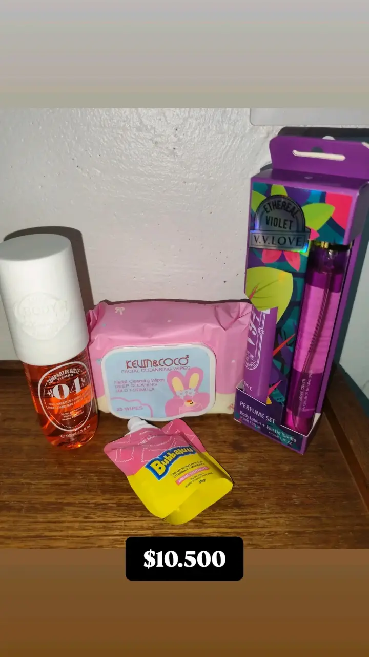 Set de cuidado personal con perfume y toallitas - 1
