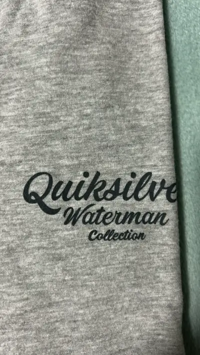 Polera gris Quiksilver Waterman Collection - miniatura 2