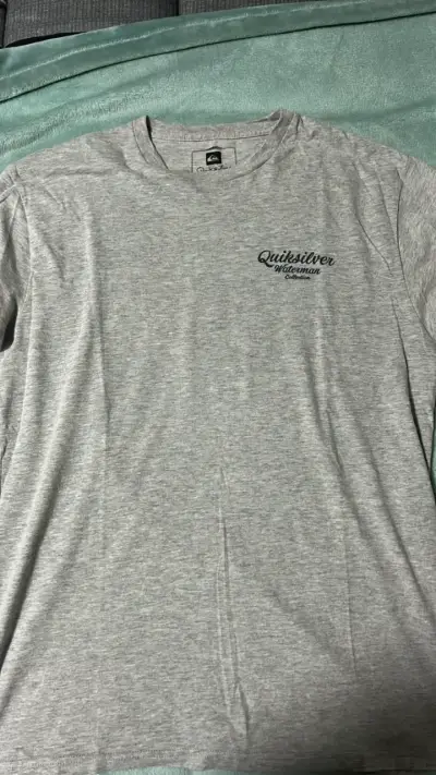 Polera gris Quiksilver Waterman Collection - miniatura 4