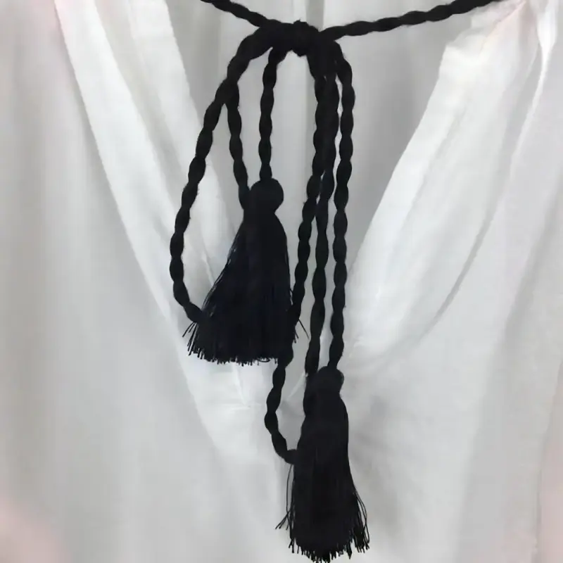 Blusa Bordada Estilo Boho Zara Talla XL - 3