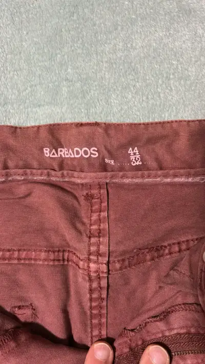 Bermudas color burdeos marca Barbados - miniatura 2