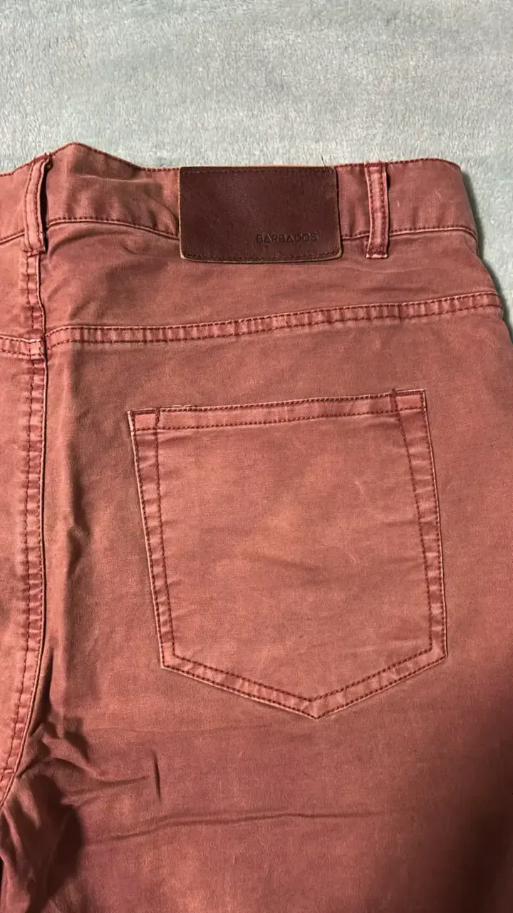 Bermudas color burdeos marca Barbados - 3