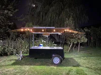Carro de Comida Móvil con Iluminación - miniatura 4
