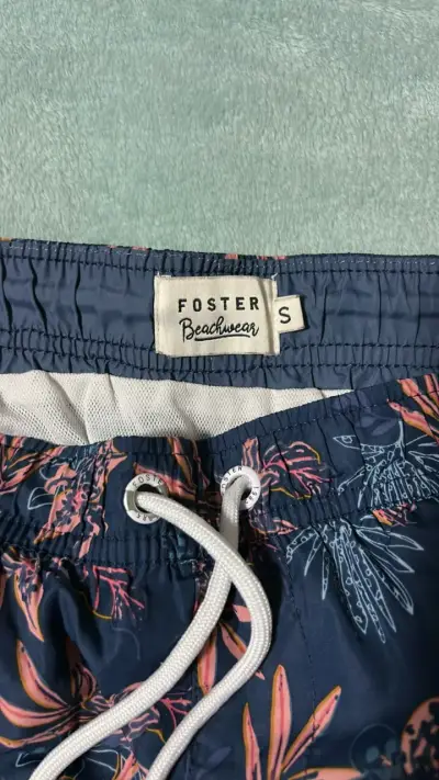 Short de baño estampado floral Foster - miniatura 3