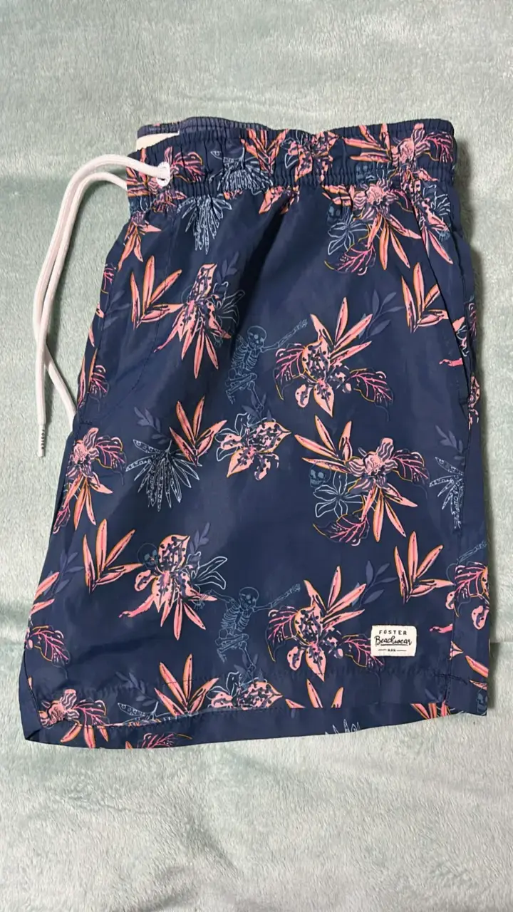 Short de baño estampado floral Foster - 6