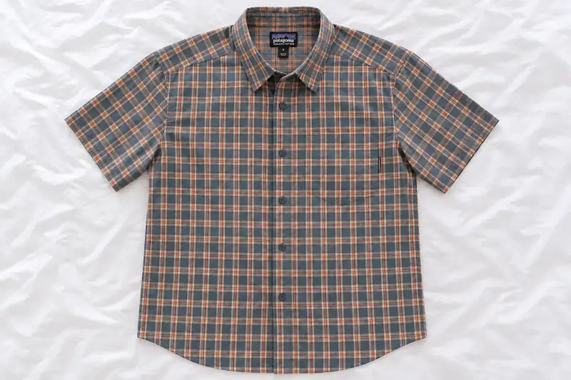 Camisa a cuadros Patagonia de algodón orgánico - 1