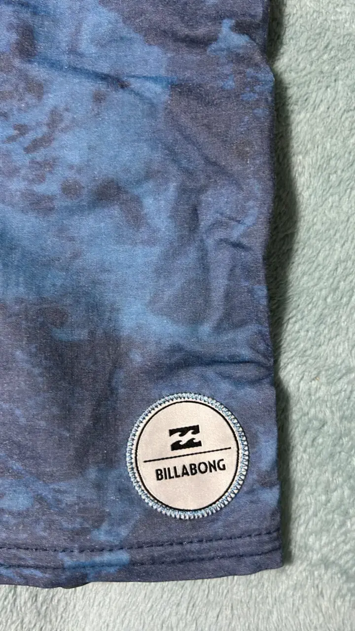 Shorts de baño Billabong azul estampado - 2