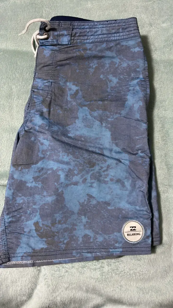 Shorts de baño Billabong azul estampado - 6