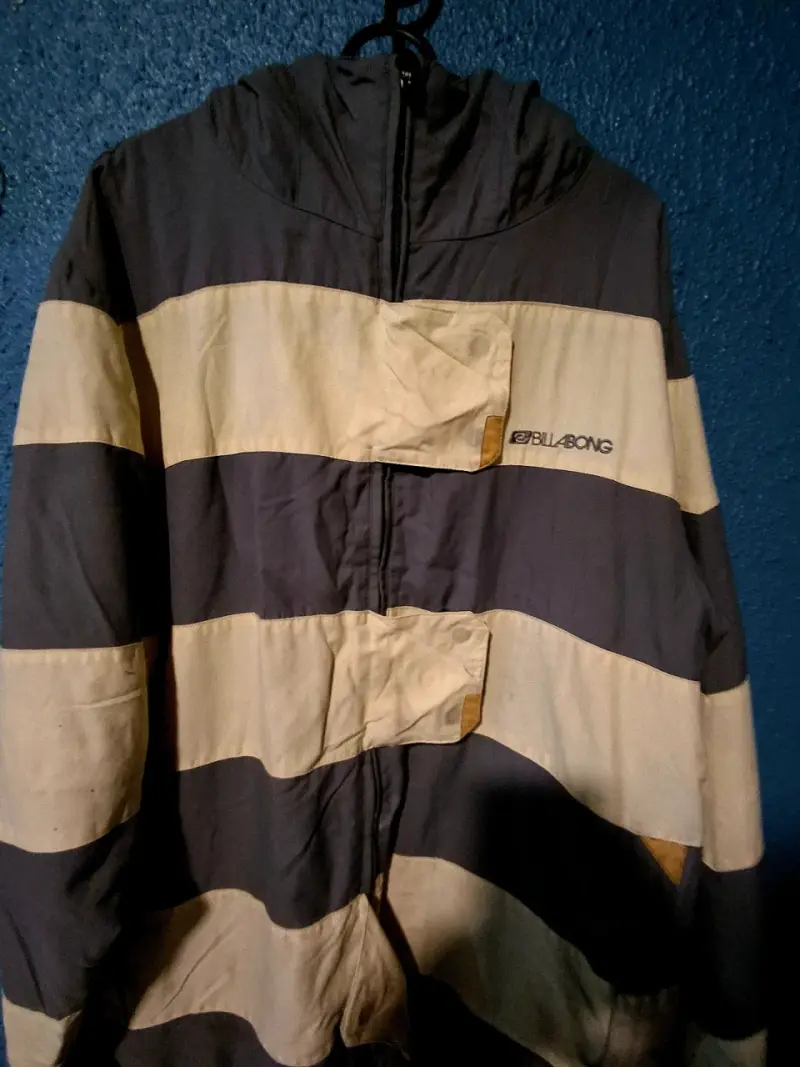 Billabong Chaqueta a rayas para invierno - 1