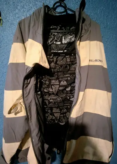 Billabong  Chaqueta a rayas para invierno - miniatura 2