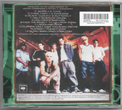 Crazy Town - The Gift Of Game (CD) - miniatura 2