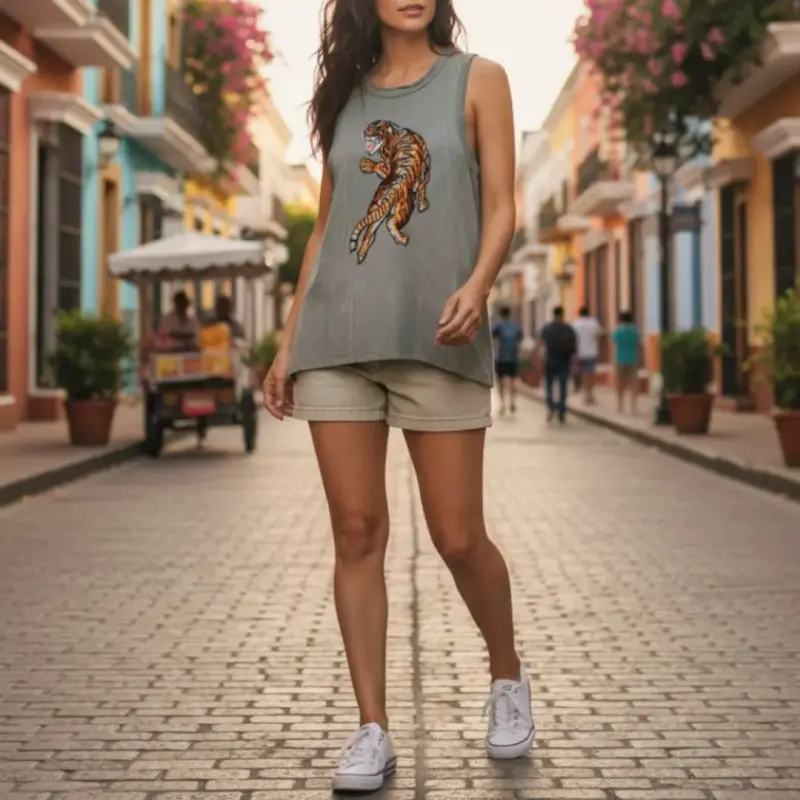 Polera para mujer Americanino Talla S - 4