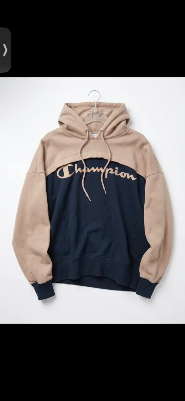 Polerón Champion bicolor con capucha