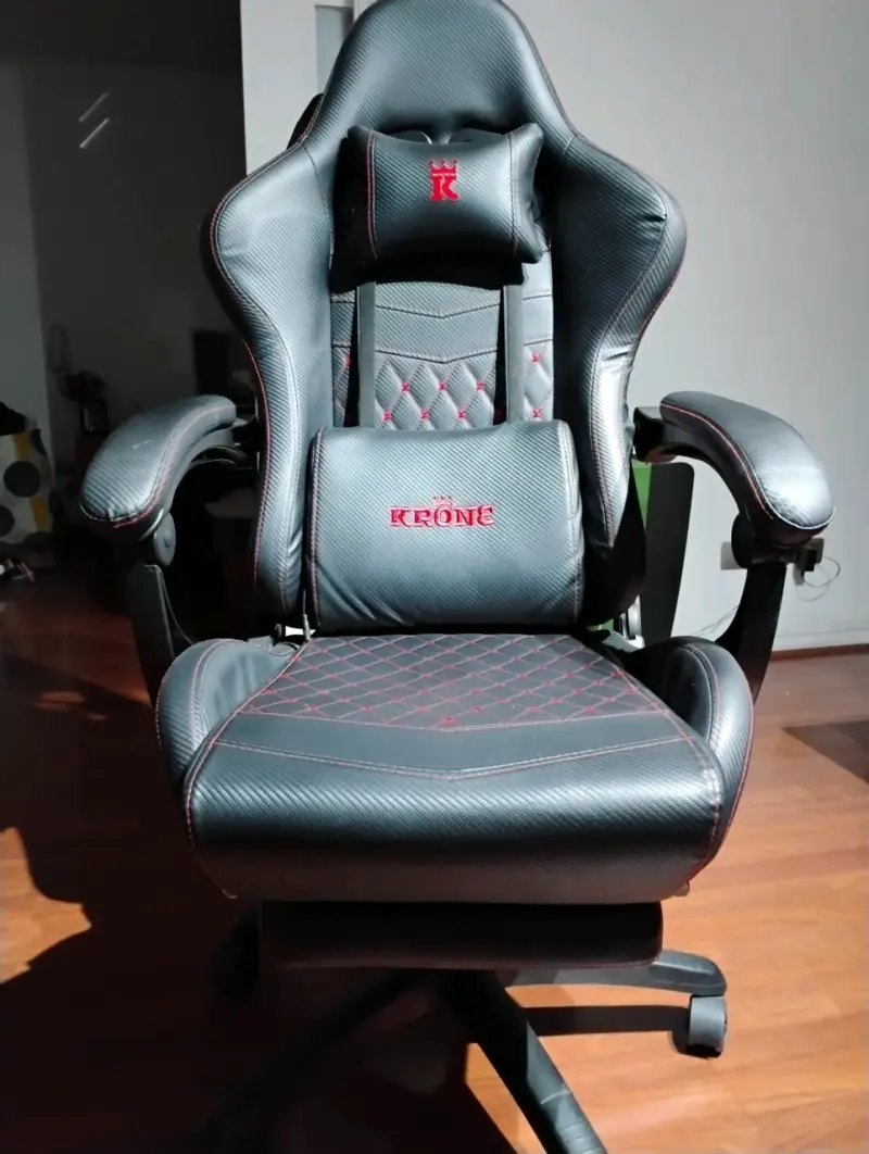 Silla Gamer Kröne con Reposapiés Retráctil - 2