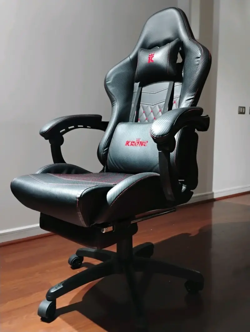 Silla Gamer Kröne con Reposapiés Retráctil - 3