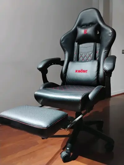 Silla Gamer Kröne con Reposapiés Retráctil - miniatura 4