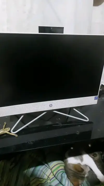 Monitor HP All-in-One con soporte moderno - miniatura 1