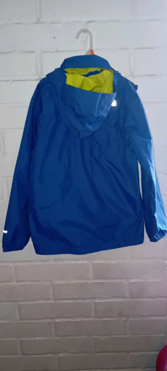 Chaqueta azul impermeable The North Face para niño - 4