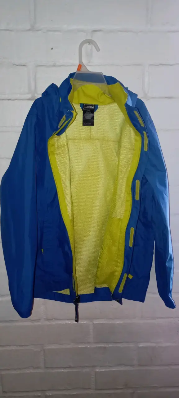 Chaqueta azul impermeable The North Face para niño - 5