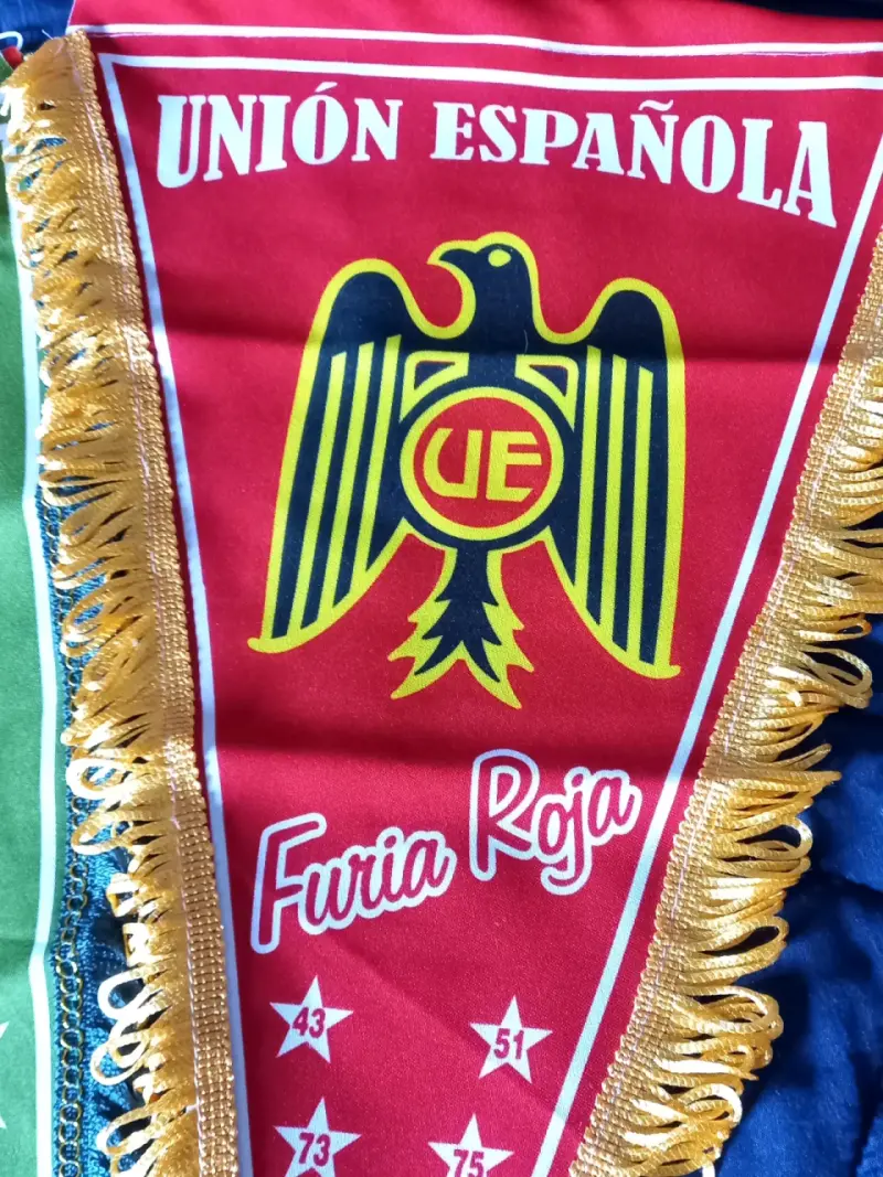 Banderines Unión Española y Audax Italiano - 2
