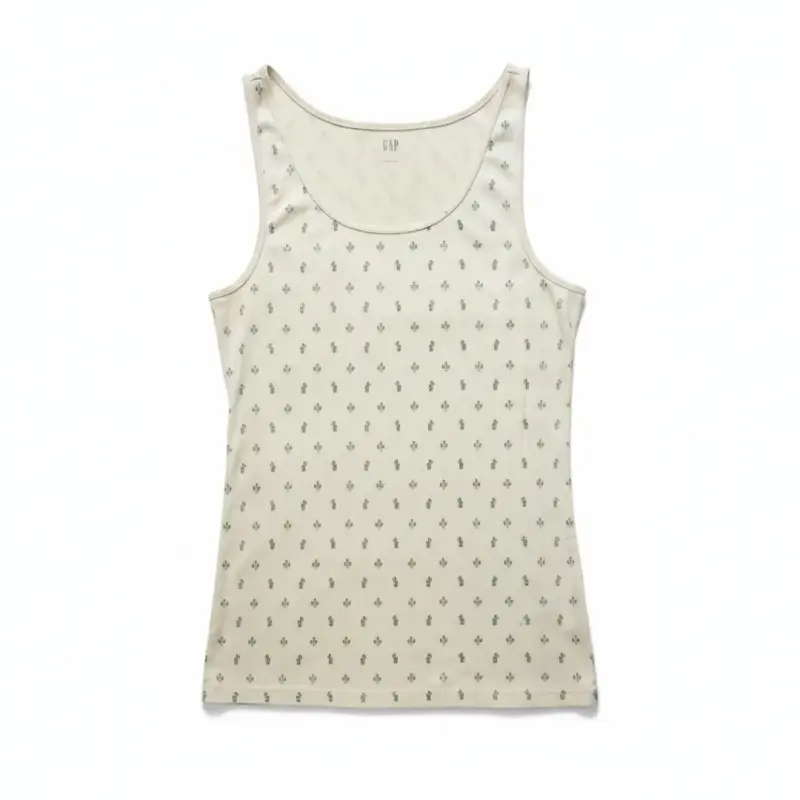 Polera Top Musculosa Estampada GAP Talla XL mujer - 1