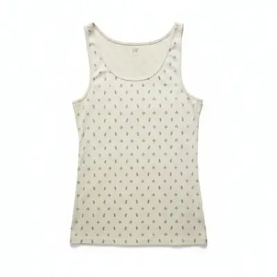 Polera Top Musculosa Estampada GAP Talla XL mujer - miniatura 1