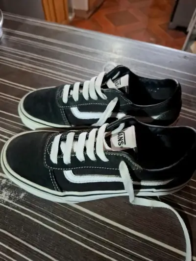 Zapatillas Vans negras clásicas unisex - miniatura 2