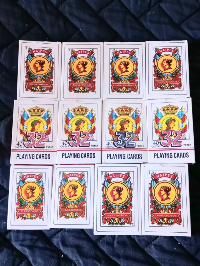 12 navetas (cartas) españolas (precio por todas) - 1