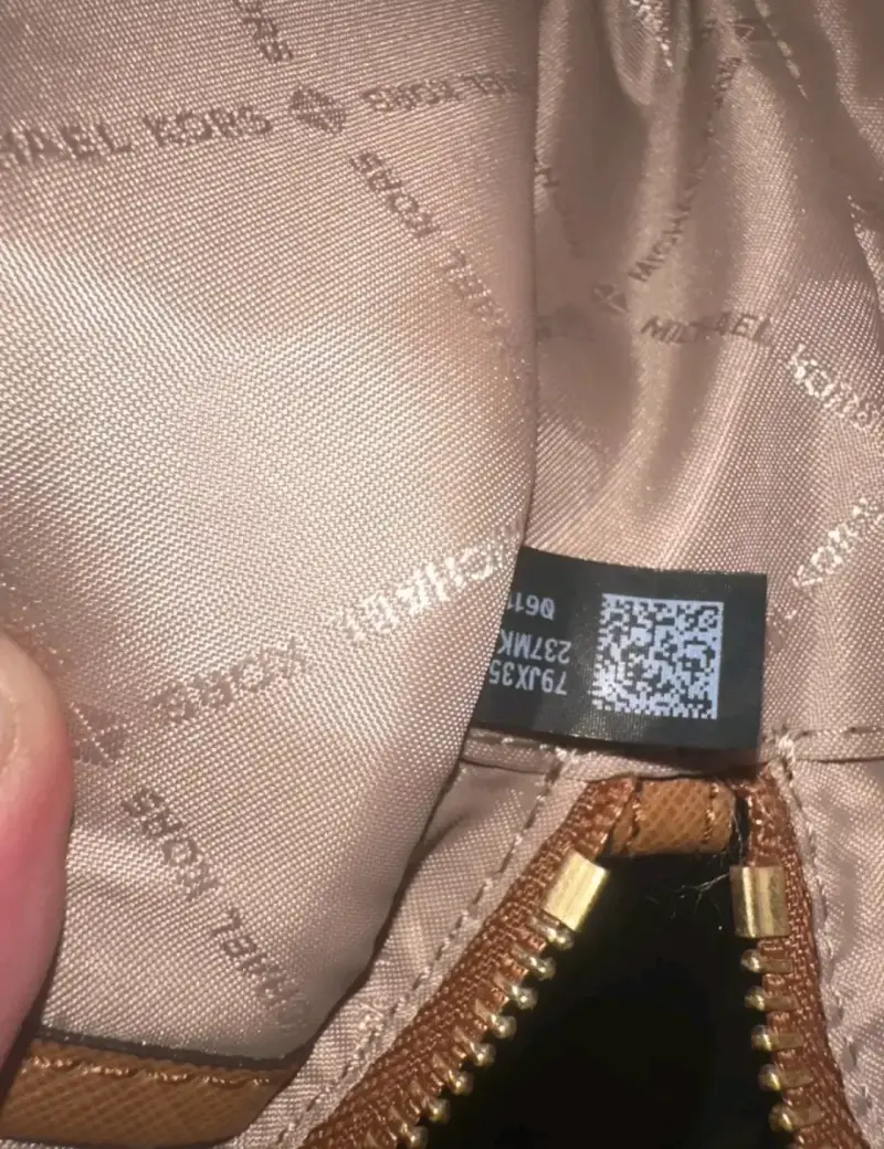 Cartera cruzada Michael Kors marrón con cadena - 2