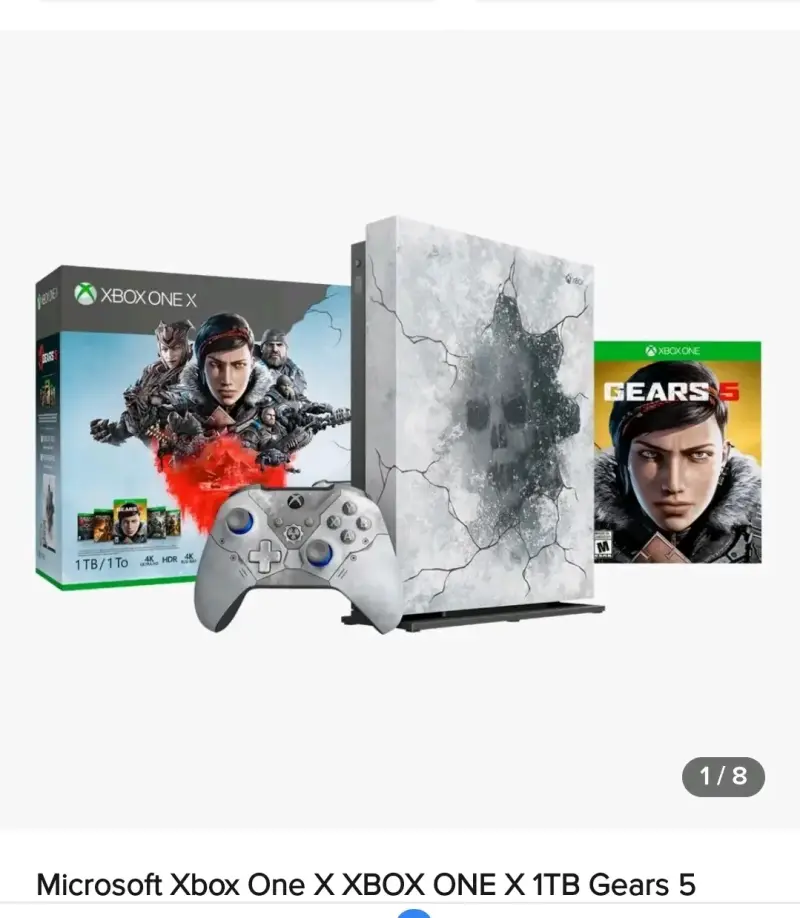 Consola Xbox One X 1TB Edición Gears 5