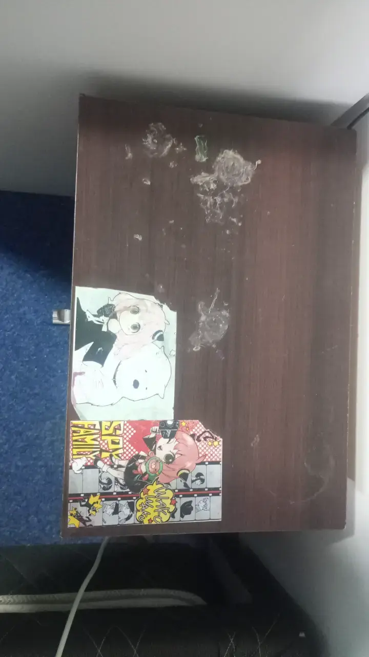Velador de madera con cajón o repisa - 2