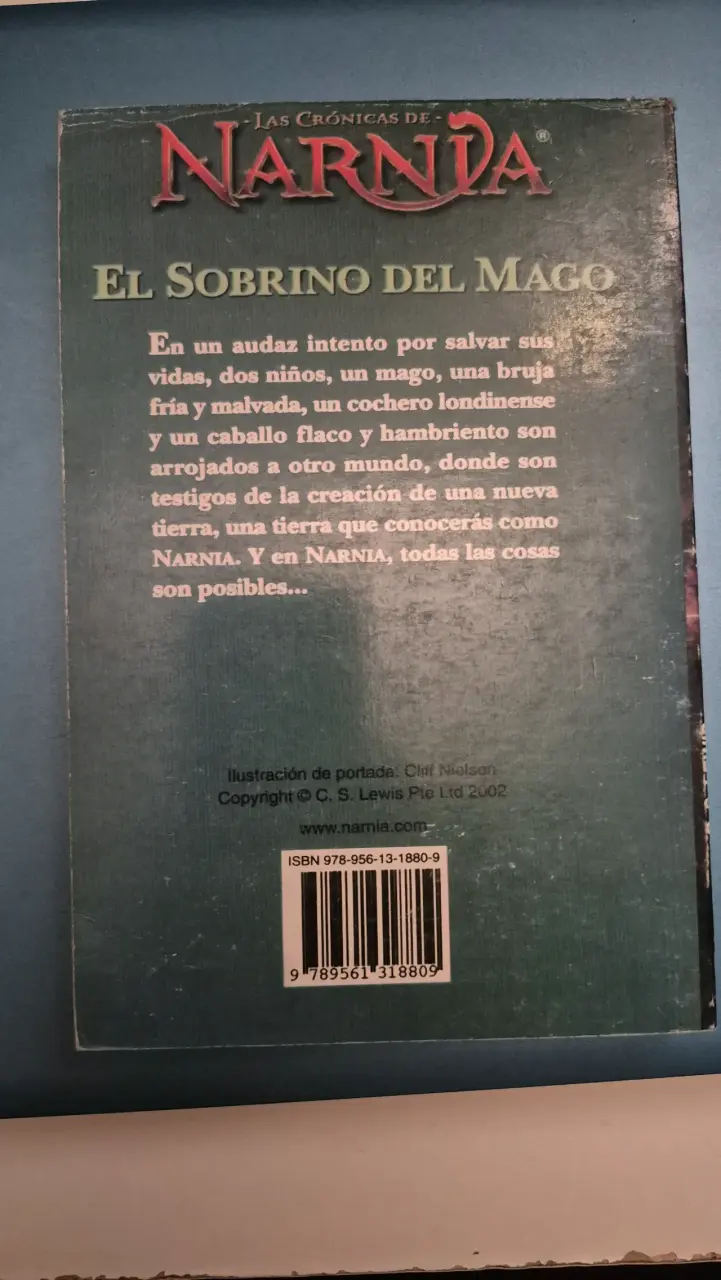 Libro El Sobrino del Mago de C.S. Lewis - 2