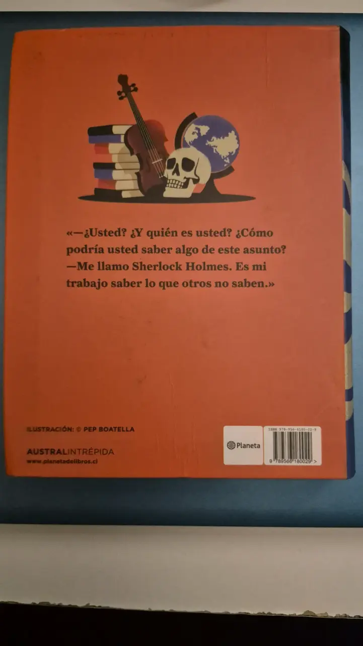 Libro Sherlock Holmes de Arthur Conan Doyle - 2